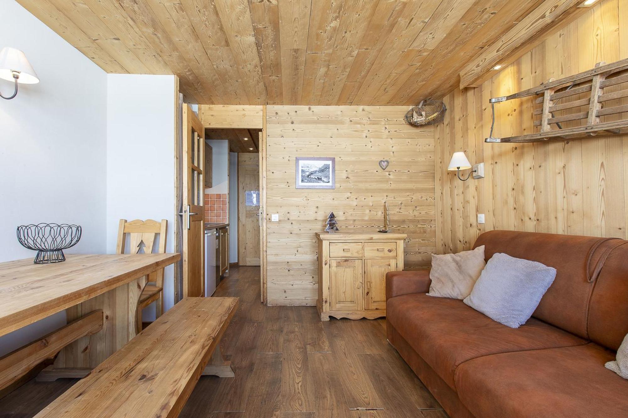 Residence Les Temples Du Soleil - Val Thorens Rom bilde