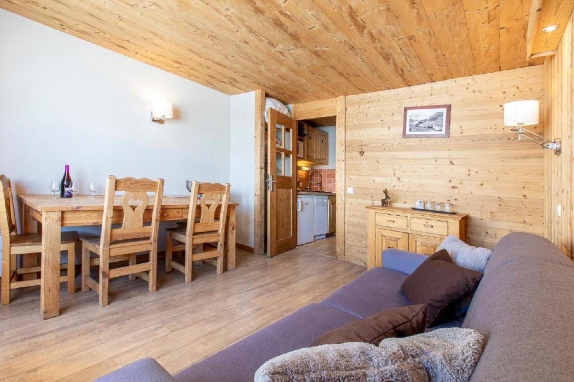 Residence Les Temples Du Soleil - Val Thorens Rom bilde